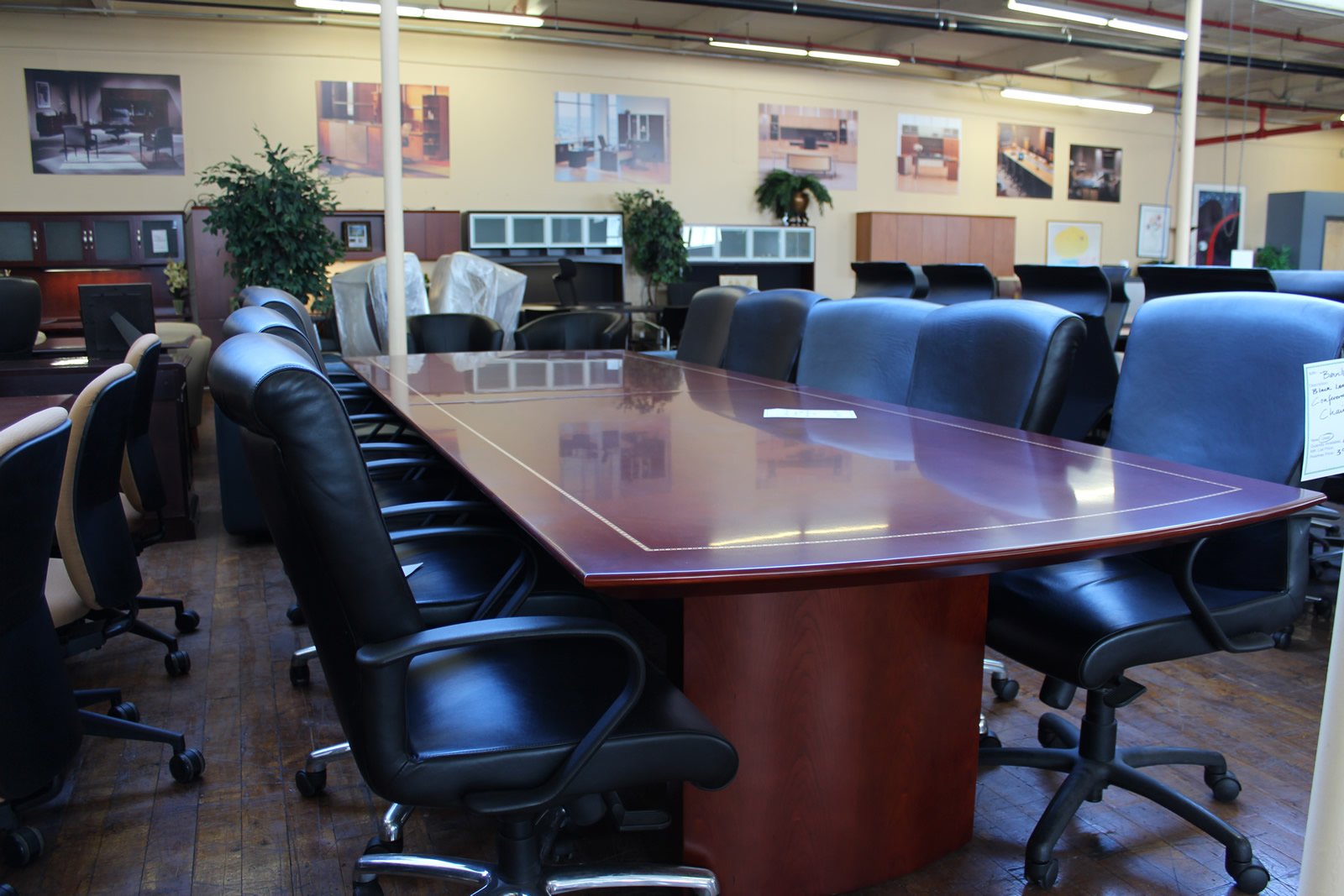 Sienna Cherry Conference Table