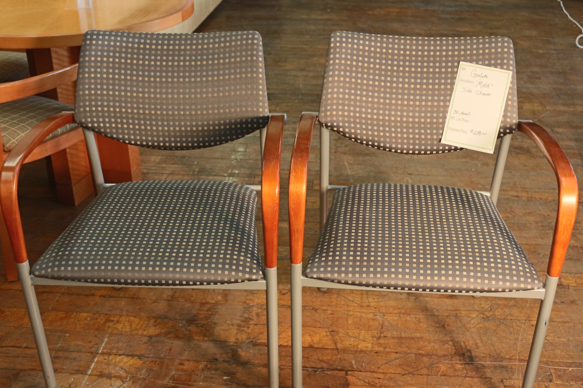 Gunlocke Molti side chairs