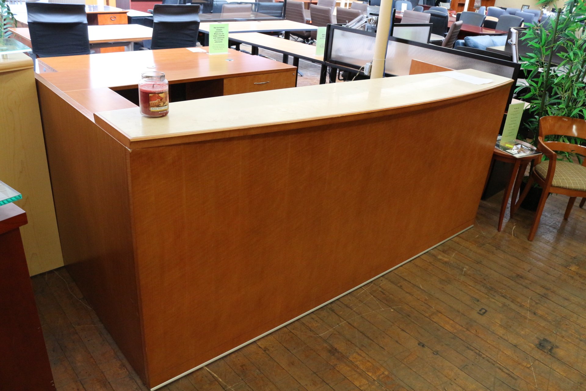 Used Bernhardt Reception Desk