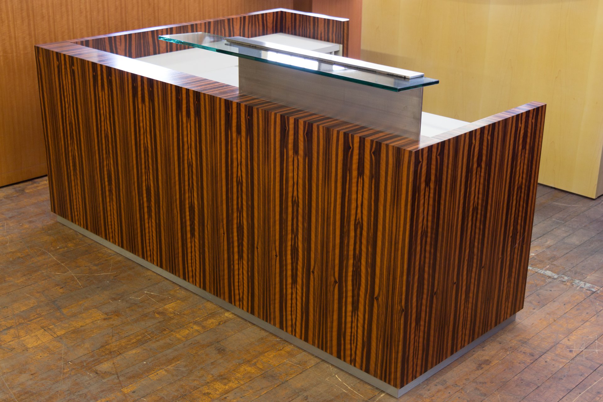 Custom Low Profile Reception Desk