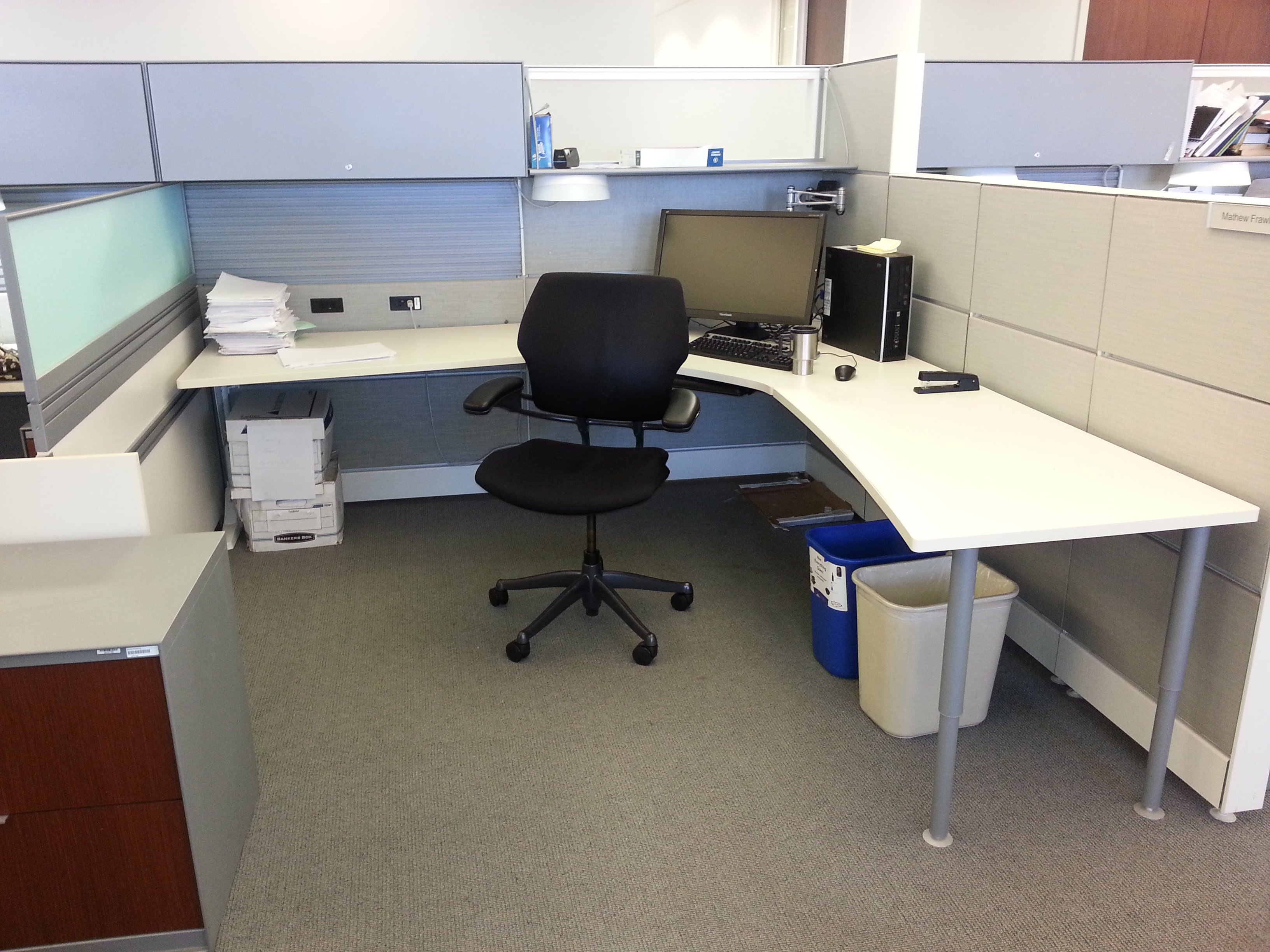 Teknion Leverage 6 x 8 cubicles
