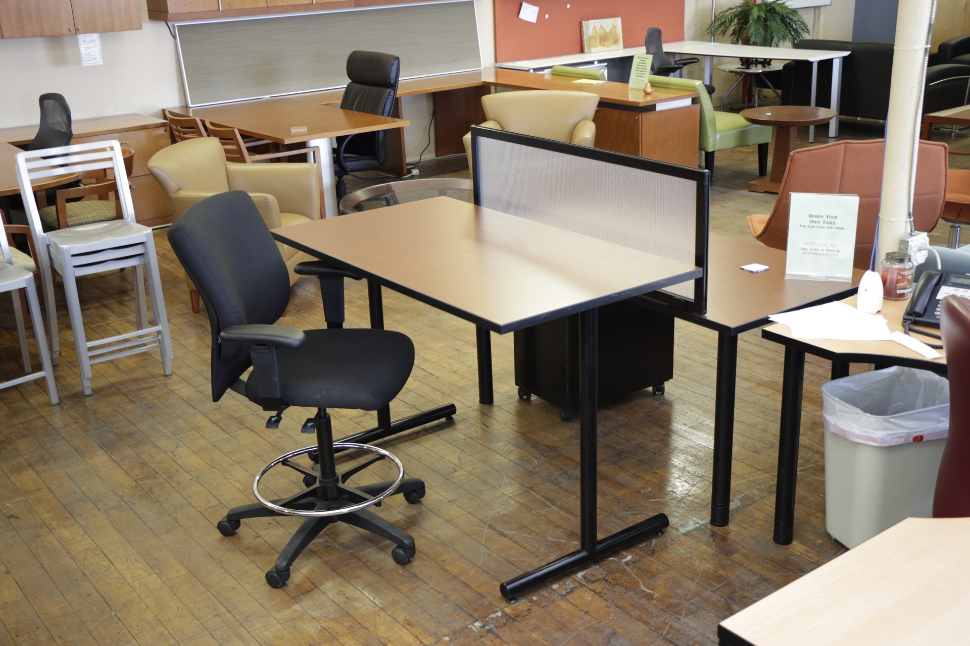Custom 30″ x 54″ Bar Height Laminate Table Desks