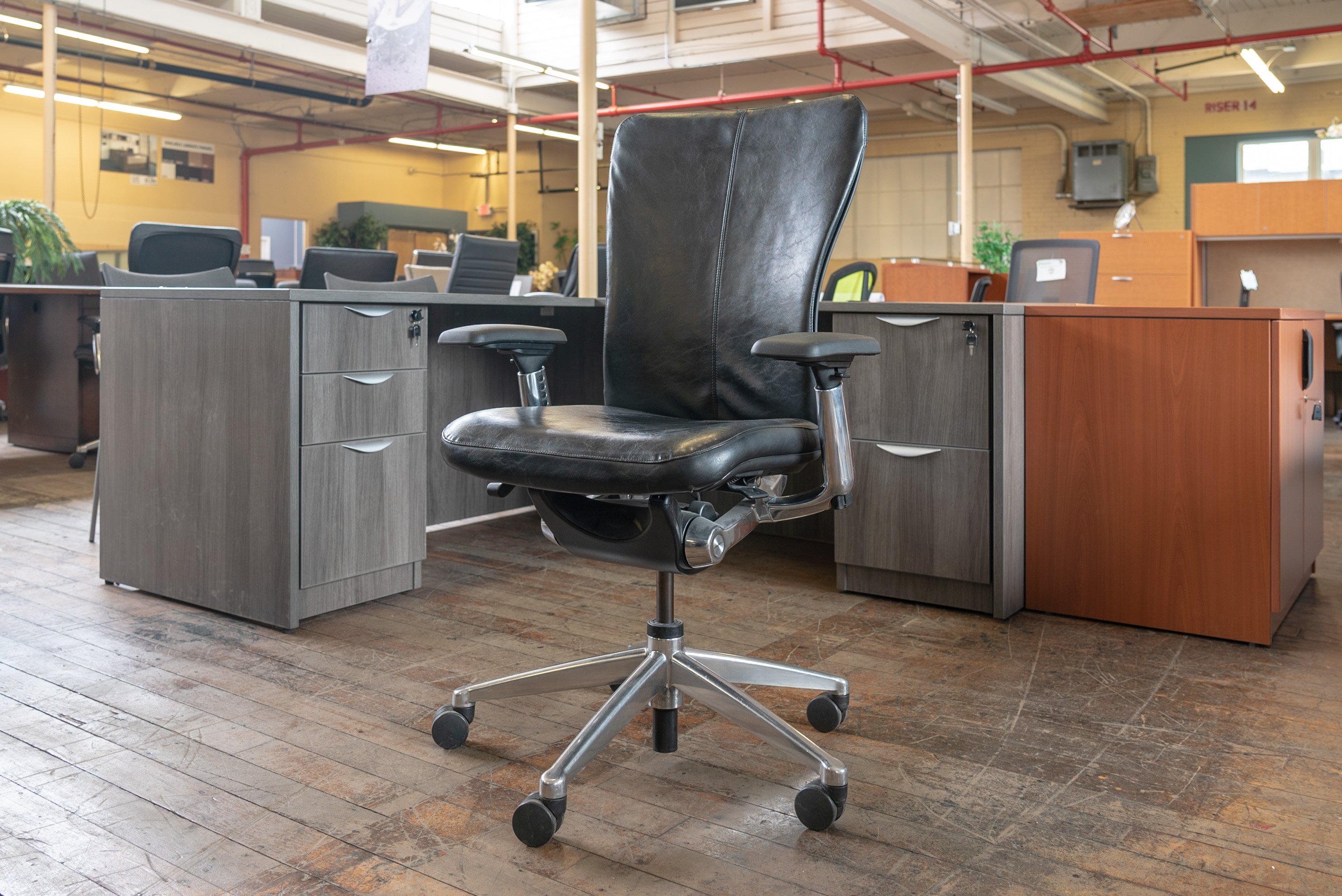 haworth-zody-executive-leather-task-chairs